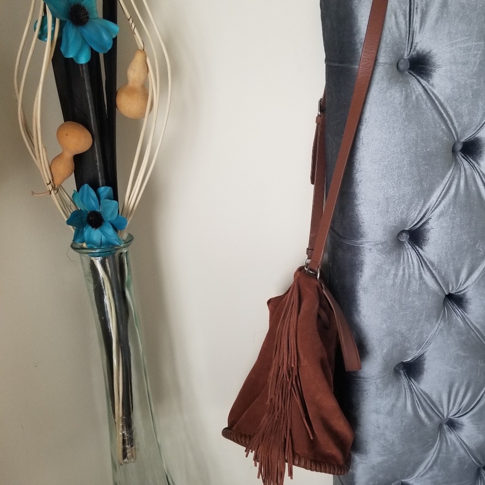 All Saints Fringe Bucket Bag - Picture 2 of 6